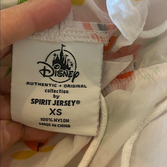 Disney Orange Bird Spirit Jersey with Orange and White Design, size XS - Picture 10 of 11